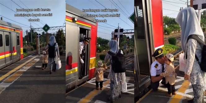 Real Sultan! Bocah Ini Dijemput Sang Ayah Pakai Kereta, Netizen: Rafathar Lewat!