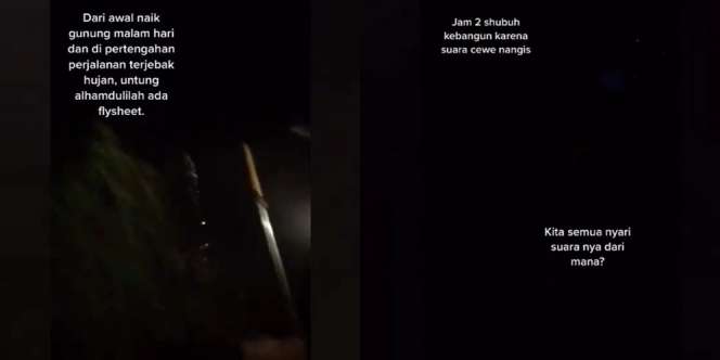 Merinding! Kisah Horor Pendaki di Gunung Kerenceng Dengar Tangisan Cewek