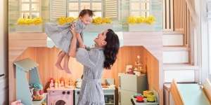 Lihat Desain Mewah Ruang Main Buah Hati Shandy Aulia