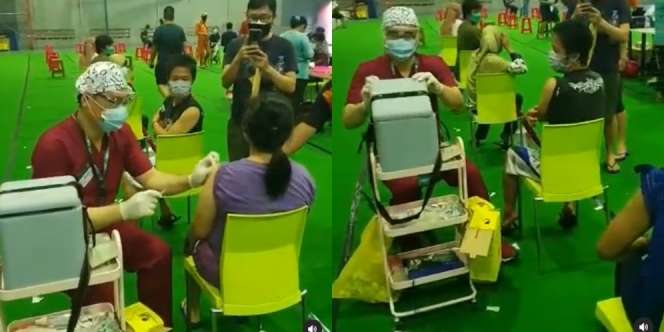 Dokter 'The Flash' di Jakarta Barat, Suntik Vaksin 550 Orang dalam 5 Jam