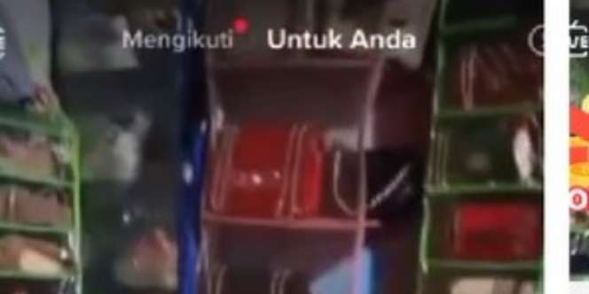 Viral Video Tiktok Pamer Tas dan Sepatu, Penampakan Kamar Bikin Elus Dada