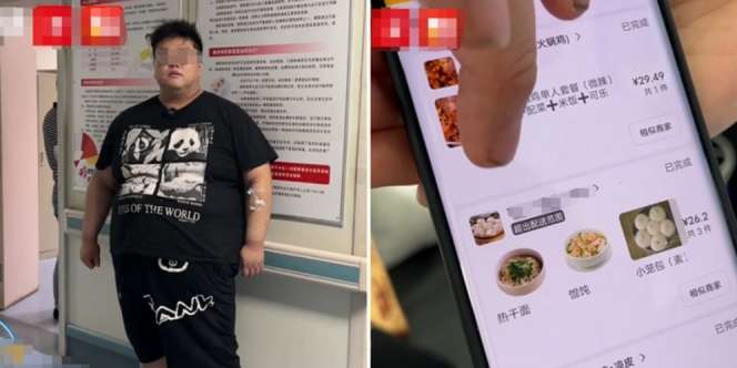 Pria Ini Habis Rp11 Juta Per Bulan untuk Delivery Makanan, Bobotnya Capai 190 Kg