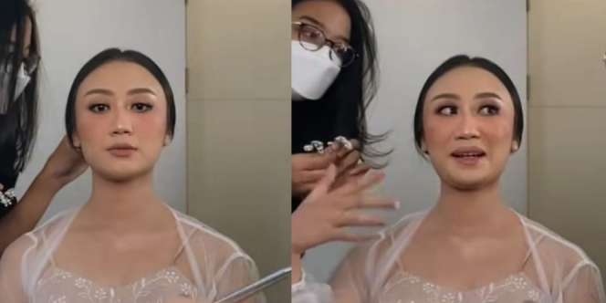 Si Pengantin Wanita Mewek Lihat Hasil Makeup, Perias Panik lah! Pas Dicek...