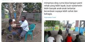 Pernah Divonis Hidup Tak Lama, Tukang Ojek Rawat 20 Anak Pecandu Lem & Narkoba
