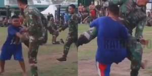 Dilatih Anggota TNI, Begini Kemampuan Bocah Adu Beladiri Lawan 4 Prajurit