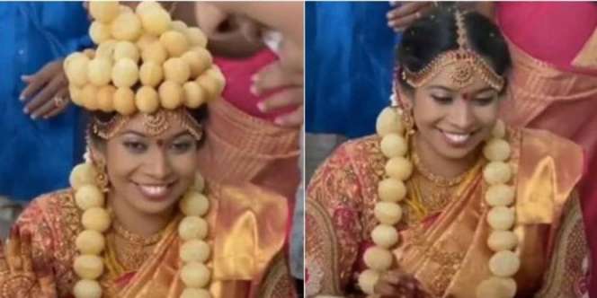 Jajanan Favorit Jadi Perhiasan Pengantin di India