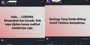 Si Cowok Awalnya Menyangsikan dan Tantang Covid-19, Kini Terinfeksi Minta Tolong