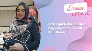 Istri Opick Melahirkan, Bayi Sempat Terlilit Tali Pusar