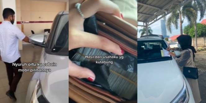 Bawa Uang Segepok Hasil Jual Kebaya, Gadis 21 Tahun Belikan Orang Tua Mobil