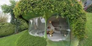 Organic House, Desainnya Terinspirasi dari Kulit Kacang