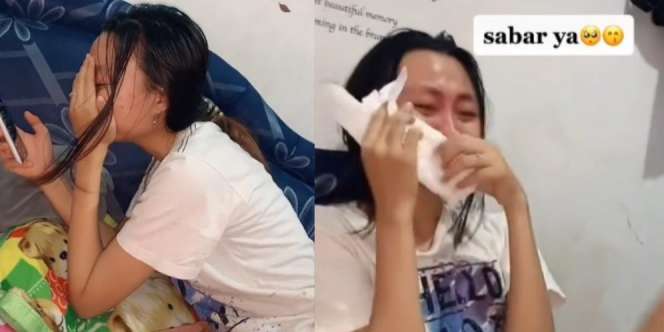 Usai Bahagia Diterima Kerja, Gadis Ini Nangis Guling-Guling Diputusin karena LDR