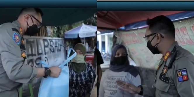 Aksi Simpatik Kasatpol PP Bogor Ingatkan Pedagang soal PPKM Darurat Tuai Pujian