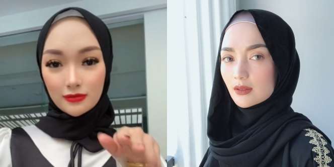 Joget TikTok Pakai Hijab, Wajah Zaskia Gotik Disebut Mirip `Mantan` Sang Suami