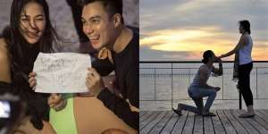10 Potret Lawas Seleb Saat Dilamar Suami, Nagita Paling Haru!