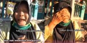 Tangis Pilu Lansia Saat Pandemi: Kata RT Harus di Rumah, Nenek Makan Apa, Nak?