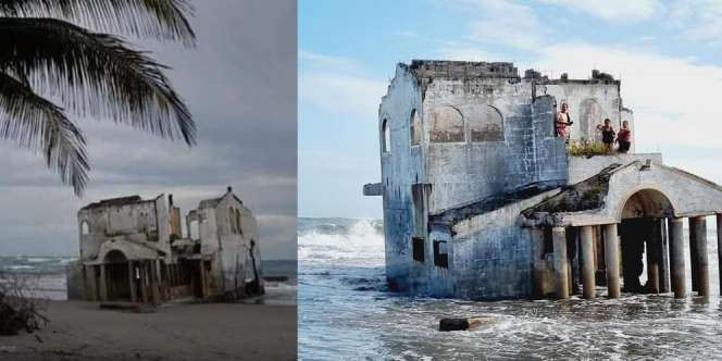 Misteri Vila yang Hilang dan Muncul di Pantai Akhirnya Terkuak, Ternyata Itu...