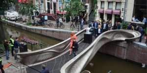 Pertama di Dunia! Jembatan Ini Dibuat dari `Printer 3D`