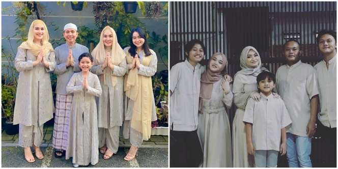 Momen 9 Seleb Rayakan Idul Adha, Kompak Seragaman Meski Cuma di Rumah