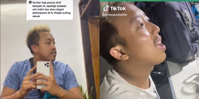 Pria Ini Disebut Mirip Indro Warkop Sewaktu Muda, Dari Wajah Hingga Gaya Tengil