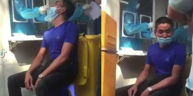 Swab Tes Ini Bikin Ngilu, Netizen: Kayak Lagi Kencengin Sekrup