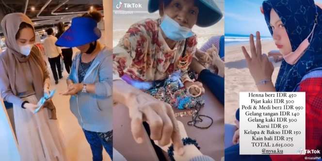 Cuma Liburan di Pantai Bali, Wanita Ini Bayar Rp2,6 Juta Lebih