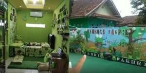 Viral Rumah Unik Bertema Keroppi, Malah Mirip PAUD