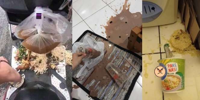 Deretan Kejadian Apes Sehabis Beli Makanan, Mau Ngakak tapi Rasanya Kasihan