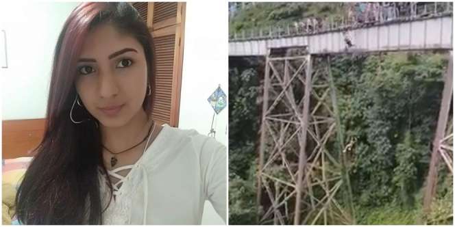 Tragis, Wanita Cantik Tewas Jatuh Saat Main Bungee Jumping karena Salah Aba-Aba