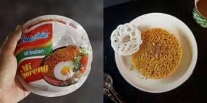 Heboh Penampakan Kemasan Indomie Goreng Bulat