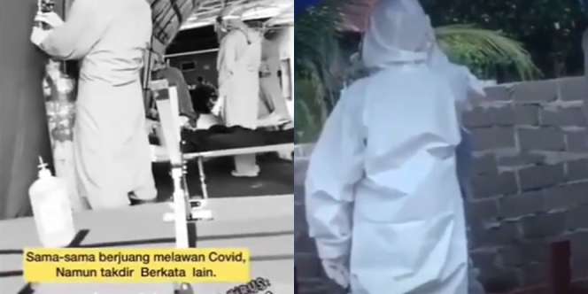 Kisah Pilu Bocah Kumandangkan Azan di Makam Sang Ibu yang Wafat karena Covid-19