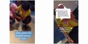 Kisah Haru di Balik Video Tukang Parkir Bawa Anak ke Tempat Kerja