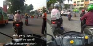 Jalan Disekat Bisa Lewat Jalur Tikus, Motor Melenggang di Depan Mata Petugas