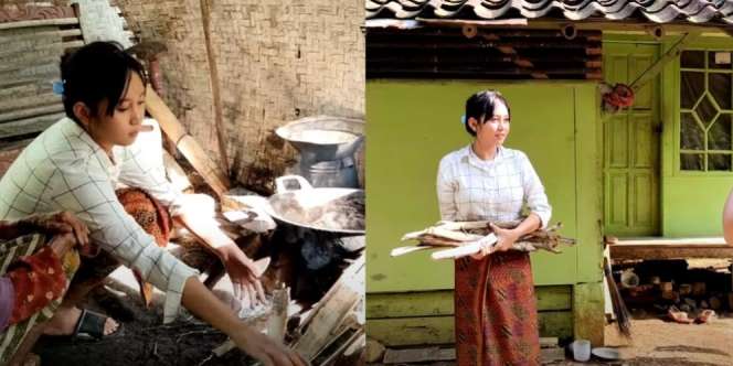 Auto Terpesona Lihat Kecantikan Gadis Desa, Bikin Rindu Kampung Halaman
