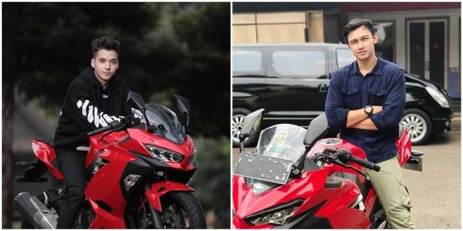 14 Pesona Aktor Tanah Air Pas Naik Motor Gede, Cool Abis