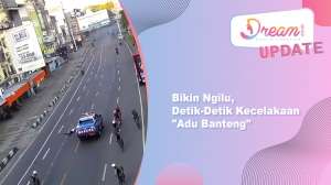 Detik-detik Mobil Rescue Dinsos di Makassar Tabrak Pesepeda
