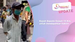 Kisah Safaruddin Kayuh Sepeda Sejauh 15 Km Demi Vaksin
