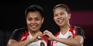 Greysia/Apriliyani Melaju ke Final Bulu Tangkis Olimpiade 2020, #GreyAp Bergema