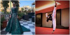 Potret Julyana Al-Sadeq, Atlet Taekwondo yang Mirip Lady Gaga