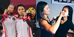 10 Momen Persahabatan Greysia Polii-Agnez Mo, Kompak Banget!