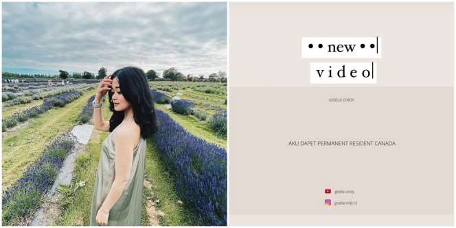 Jadi Permanent Resident, Ini 10 Potret Gisela Cindy di Kanada