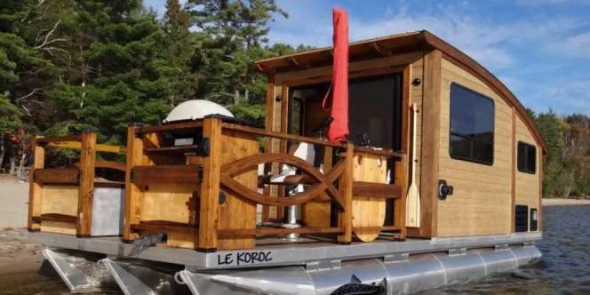 Serunya Rumah Perahu Mini, Bisa untuk Jalan-jalan