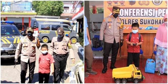 Kisah Haru 3 Bocah Memulai Hidup Baru Sebagai Anak Asuh Kapolres