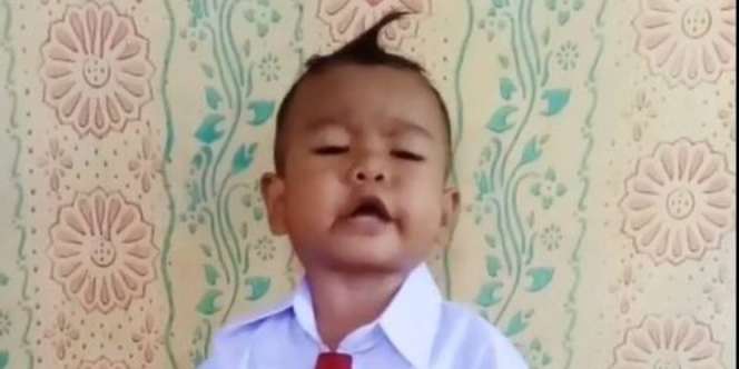 Gemasnya Video Bocah 2,5 Tahun Hafalkan Pancasila