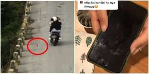 Bikin Syok, HP iPhone 8+ Wanita Ini Jatuh ke Jurang Saat Merekam Pemandangan