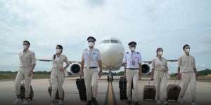 Viral Seragam Kekinian Awak Kabin Super Air Jet, `Pendatang Baru` di Indonesia