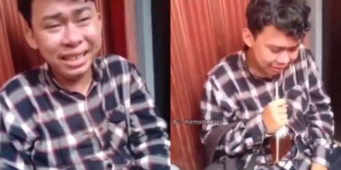 Pedih! Dibelain Jauh-Jauh Naik Motor 'AKAP', Cinta Pemuda Ini Malah Ditolak