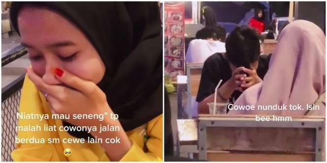 Nongkrong di Kafe Pergoki Pacar Selingkuh, Cowoknya Tak Berani Menatap