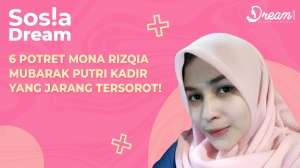 6 Potret Mona Rizqia Mubarak Putri Kadir yang Jarang Tersorot!