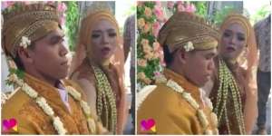 Viral, Pengantin Wanita Ini Marahi Suaminya Sampai Bikin Ngakak Para Tamu