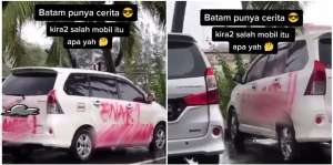 Mobil Dicoret karena Dituding Rebut Laki Orang, Bisa Malu Sepanjang Jalan Nih